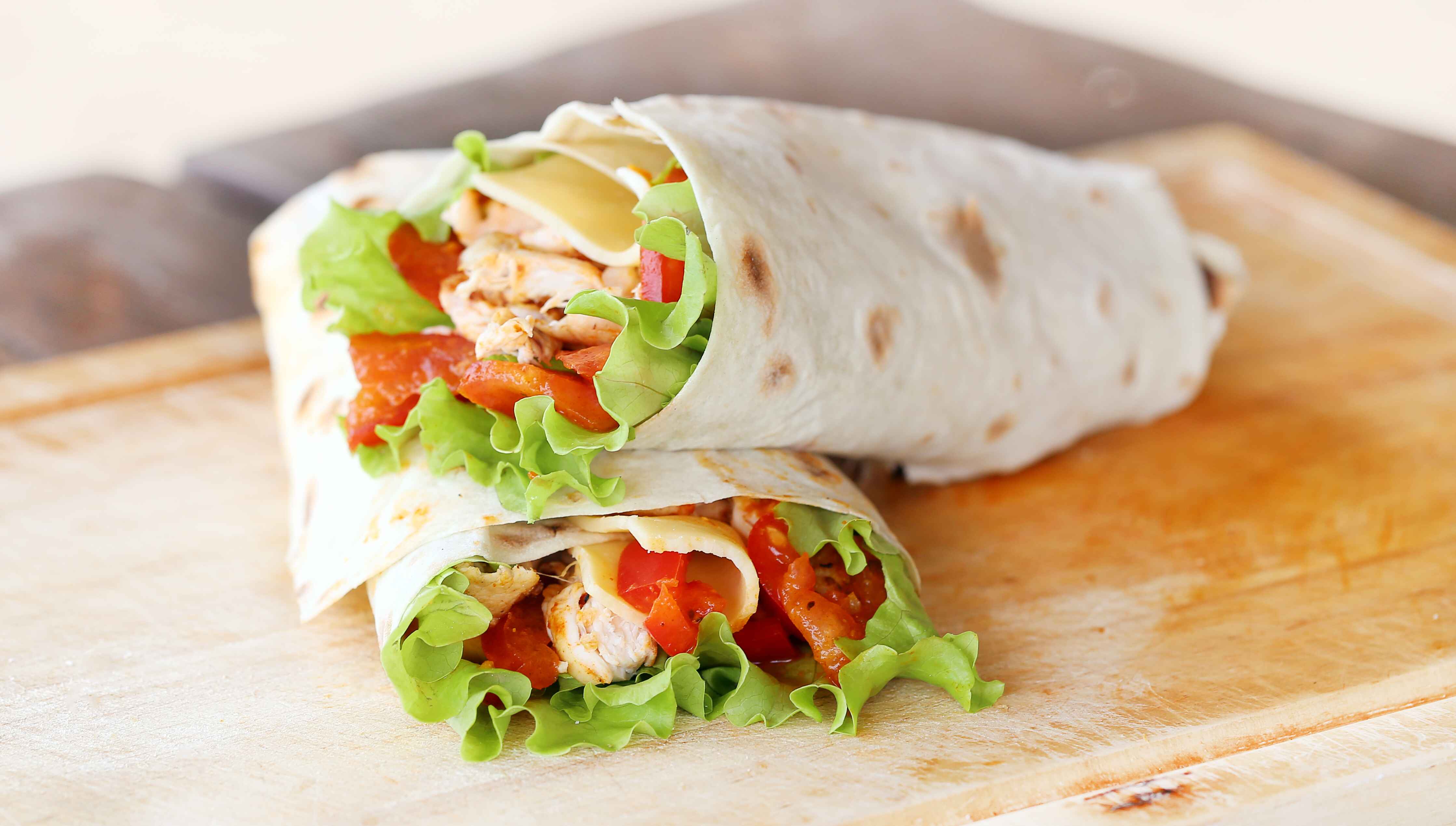 Chicken Kebab Wrap 